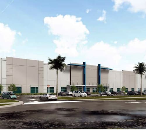 Exterior shot of the Mid-Florida Logistics Park.